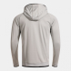 SUDADERA CON CAPUCHA COMBI PREMIUM GRIS MEDIO