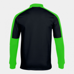 SUDADERA ECO CHAMPIONSHIP NEGRO VERDE FLUOR