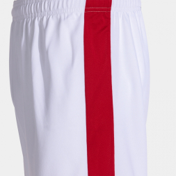 SHORT GLASGOW II BLANCO ROJO