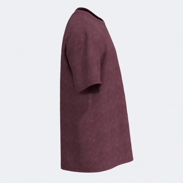 CAMISETA MANGA CORTA MIMETIC BURDEOS