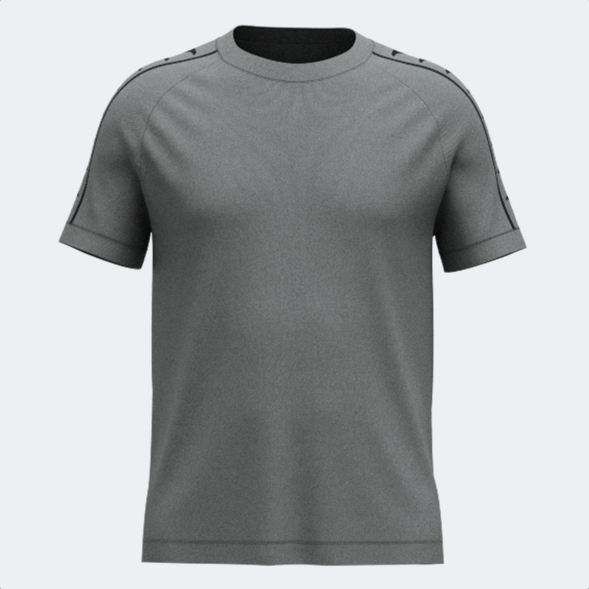 CAMISETA MANGA CORTA HEROIC GRIS NEGRO