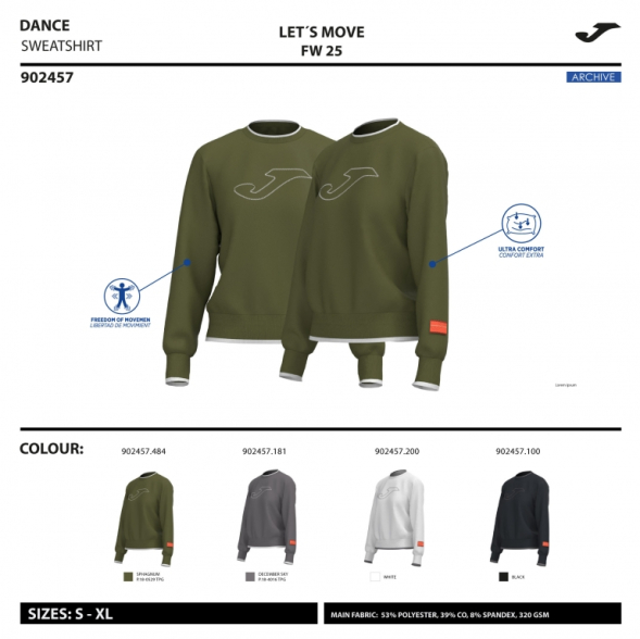 SUDADERA STEP VERDE