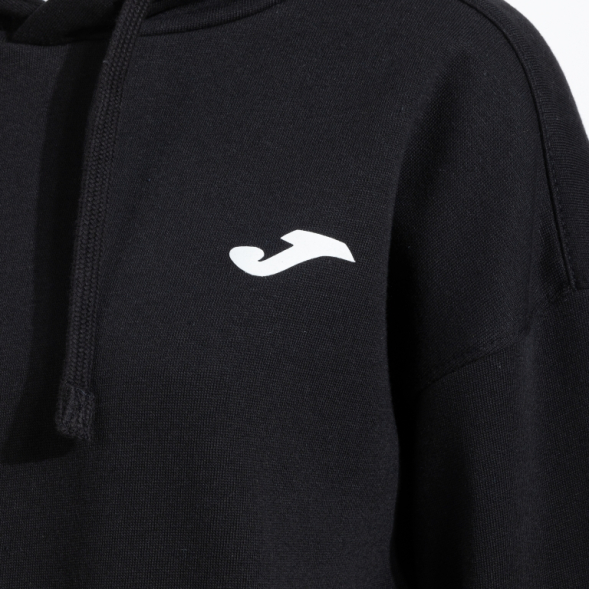 SUDADERA CON CAPUCHA STEP NEGRO