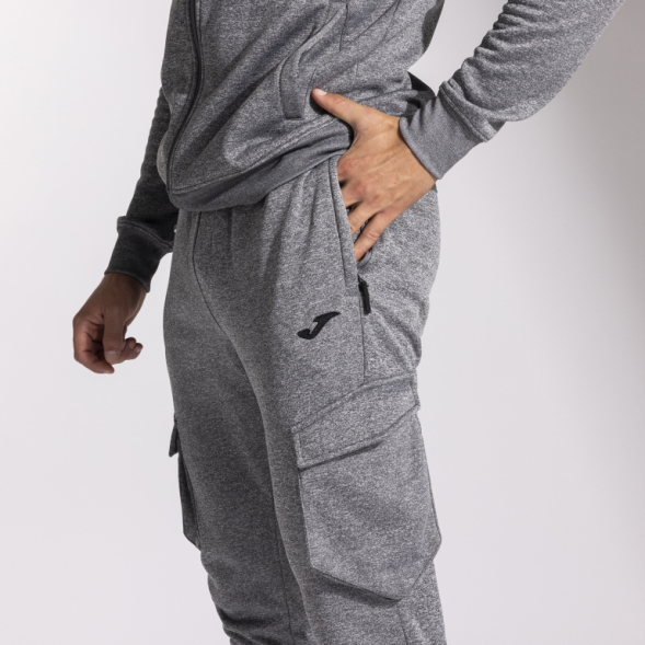 PANTALÓN LARGO CAMPUS STREET GRIS MELANGE