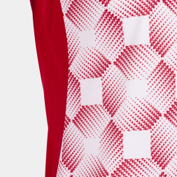 Майка SUPERNOVA III Красный-белый