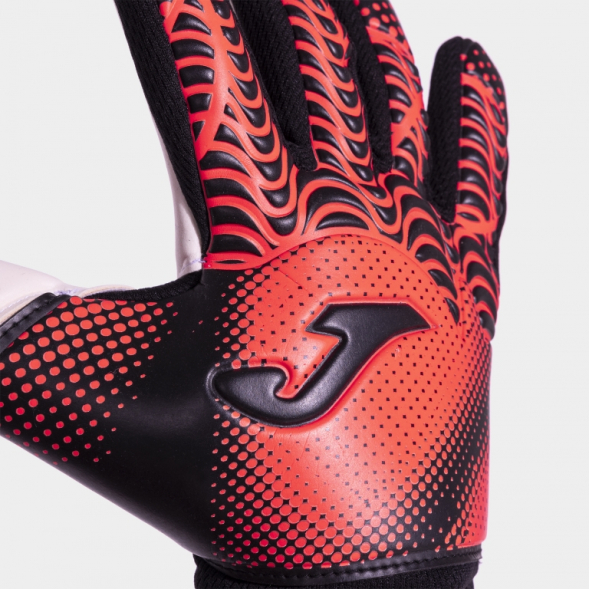 GUANTES PORTERO PREMIER NEGRO CORAL FLUOR