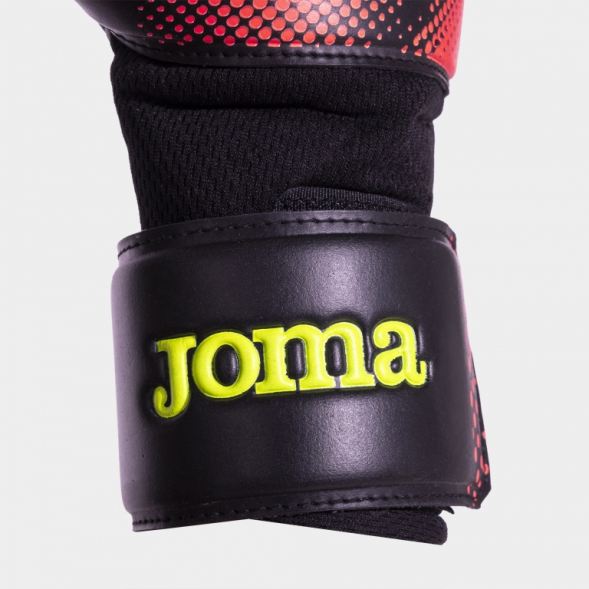 GUANTES PORTERO PREMIER NEGRO CORAL FLUOR