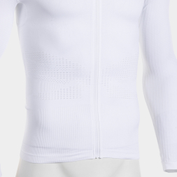 CHAQUETA CON CAPUCHA R-TRAIL NATURE BLANCO