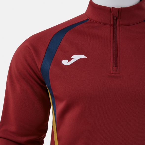 SUDADERA T-CHAMPIONSHIP BURDEOS MARINO