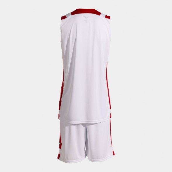 SET LIDER BASKET BLANCO ROJO