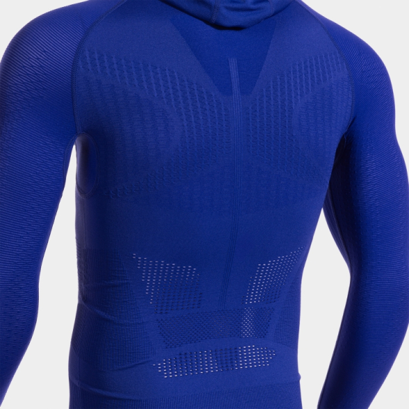 CHAQUETA CON CAPUCHA R-TRAIL NATURE AZUL