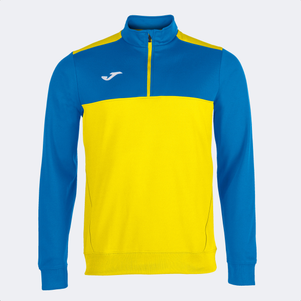 SUDADERA 1/2 CREMALLERA WINNER AMARILLO ROYAL