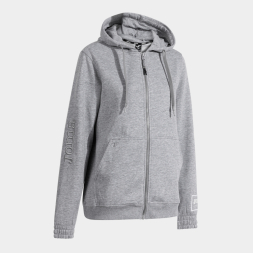 CHAQUETA CON CAPUCHA URBAN STREET GRIS MELANGE