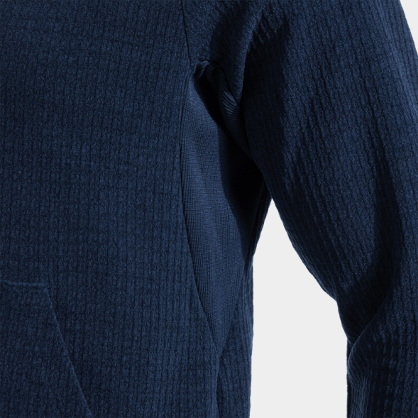 SUDADERA CON CAPUCHA INDOOR-GYM MARINO