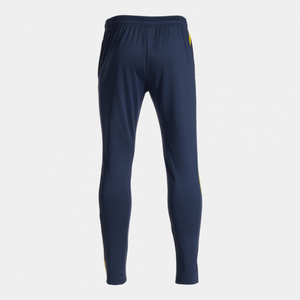 PANTALÓN LARGO CHAMPIONSHIP VIII DARK NAVY AMARILLO