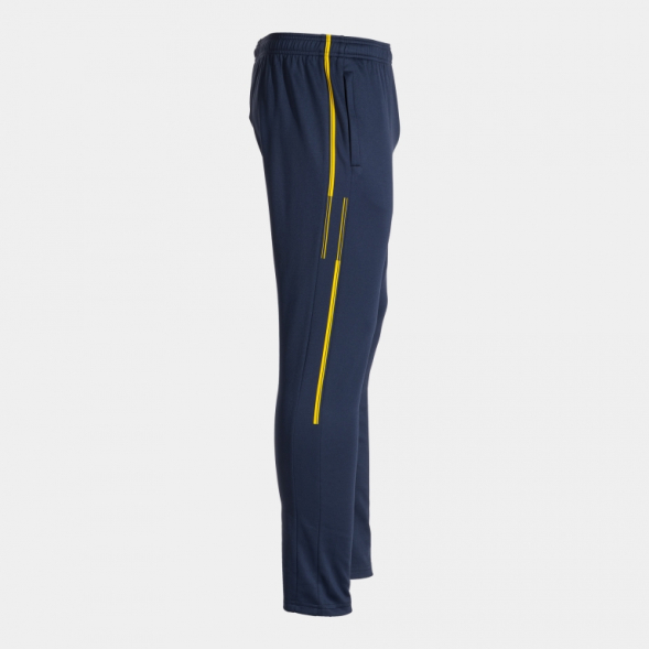 PANTALÓN LARGO CHAMPIONSHIP VIII DARK NAVY AMARILLO