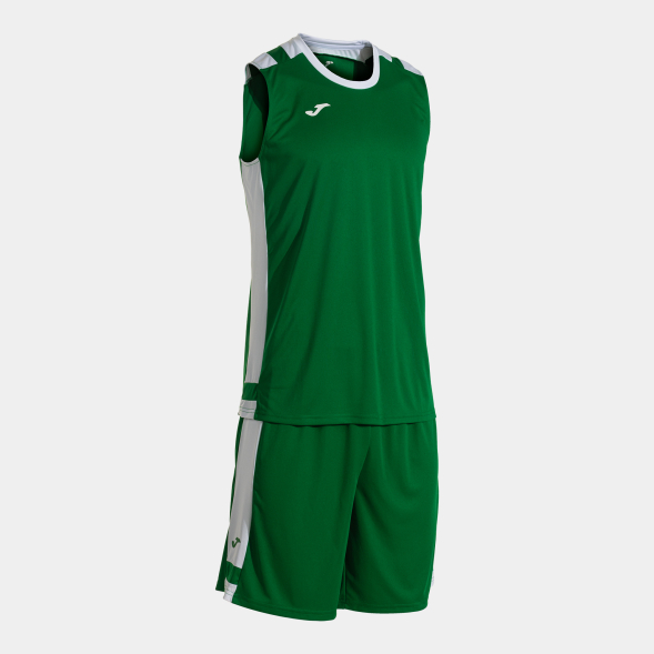 SET LIDER BASKET VERDE BLANCO