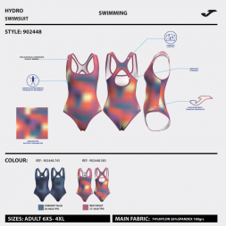 BAÑADOR HYDRO VIOLETA