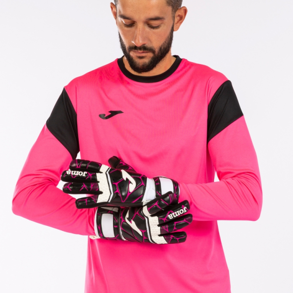 GUANTES PORTERO GK- PRO NEGRO FUCSIA