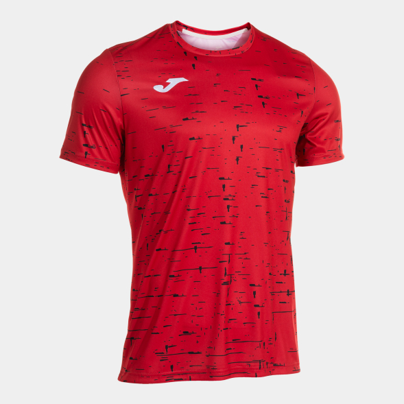 CAMISETA MANGA CORTA PRO TEAM ROJO NEGRO