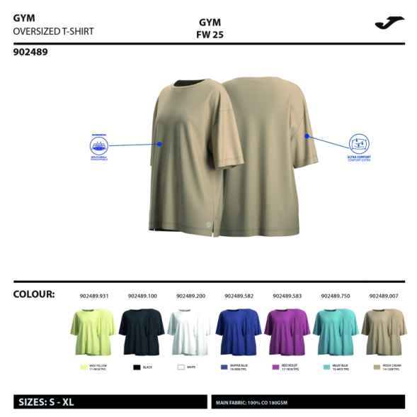 CAMISETA MANGA CORTA BREATH AMARILLO