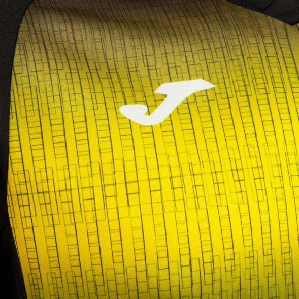 CAMISETA MANGA CORTA TIGER V NEGRO AMARILLO