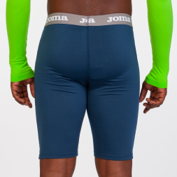 Леггинсы короткие WARM FLEECE Темно синий