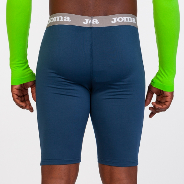 Леггинсы короткие WARM FLEECE Темно синий