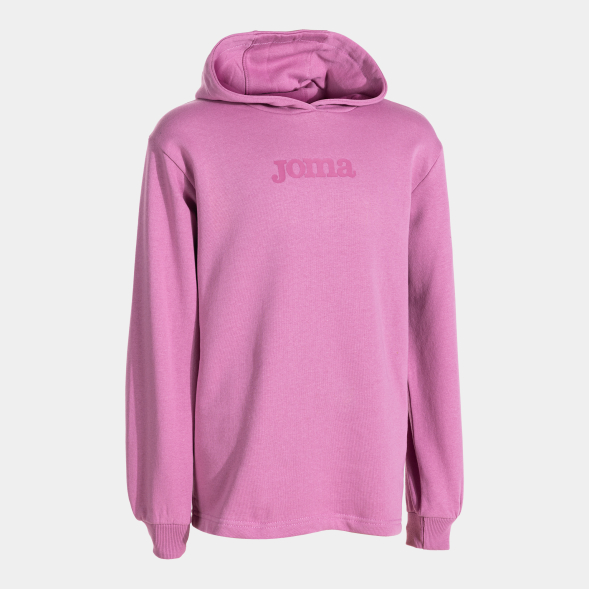 SUDADERA CON CAPUCHA NEW METAVERSE ROSA