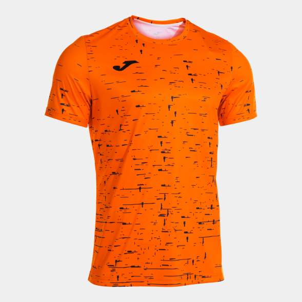 CAMISETA MANGA CORTA PRO TEAM NARANJA NEGRO
