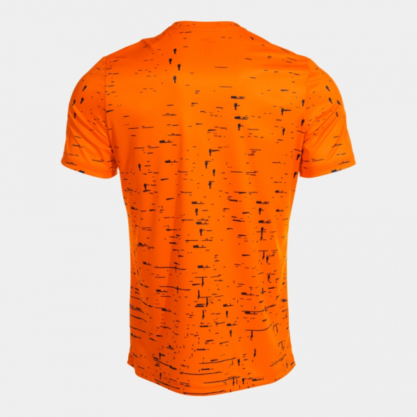 CAMISETA MANGA CORTA PRO TEAM NARANJA NEGRO