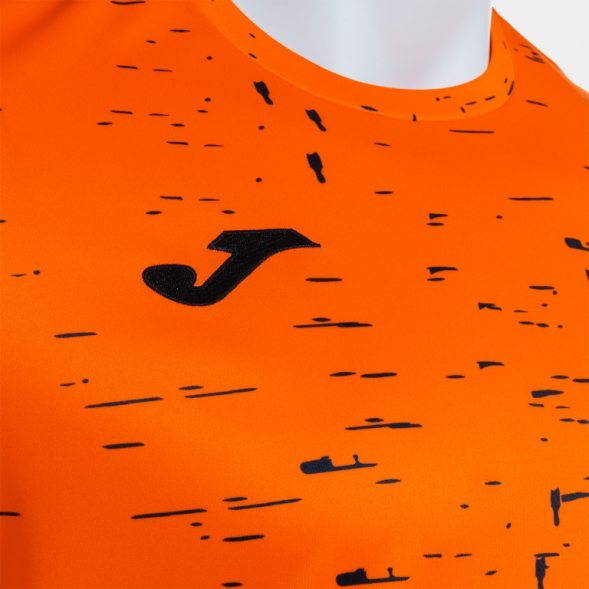CAMISETA MANGA CORTA PRO TEAM NARANJA NEGRO