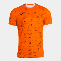 CAMISETA MANGA CORTA PRO TEAM NARANJA NEGRO