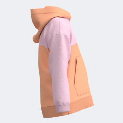 SUDADERA CON CAPUCHA PARK NARANJA ROSA