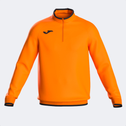 SUDADERA COMBI PREMIUM NARANJA NEGRO
