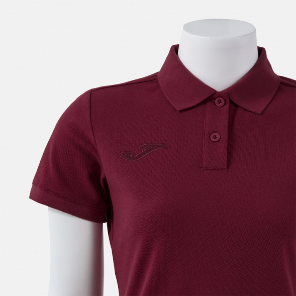 POLO MANGA CORTA BALI III BURDEOS