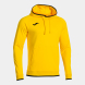 SUDADERA CON CAPUCHA COMBI PREMIUM AMARILLO NEGRO