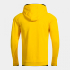 SUDADERA CON CAPUCHA COMBI PREMIUM AMARILLO NEGRO