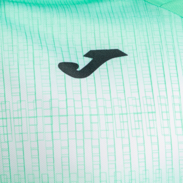 CAMISETA MANGA CORTA TIGER V VERDE BLANCO