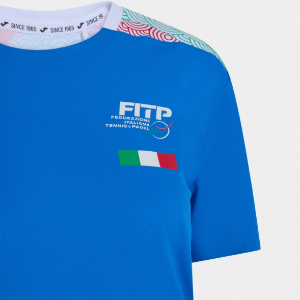 CAMISETA MANGA CORTA MUJER 2ª OPC. B FED. ITALIA TENIS Y PAD