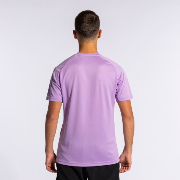 CAMISETA MANGA CORTA TIGER V MORADO NEGRO
