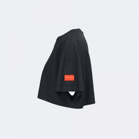 CAMISETA MANGA CORTA STEP NEGRO