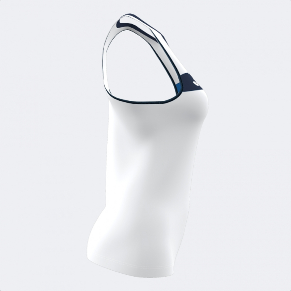 CAMISETA SIN MANGAS COURT BLANCO ROYAL