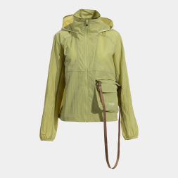 CHAQUETA CON CAPUCHA MIMETIC VERDE