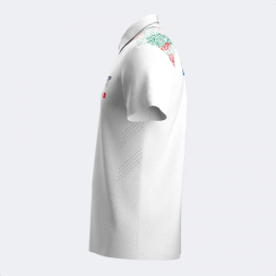 POLO MANGA CORTA MUJER 1ª FED. ITALIA TENIS Y PADEL