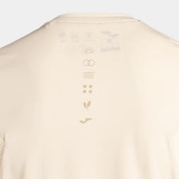 CAMISETA MANGA CORTA INDOOR GYM BEIGE