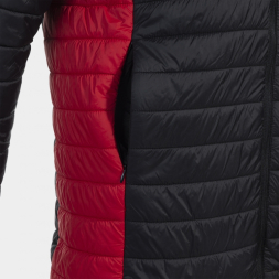 ANORAK URBAN V NEGRO ROJO