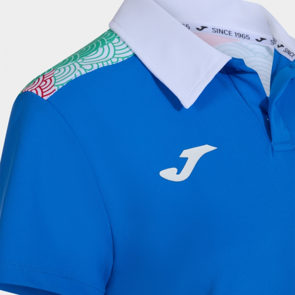 POLO MANGA CORTA MUJER 2ª FED. ITALIA TENIS Y PADEL