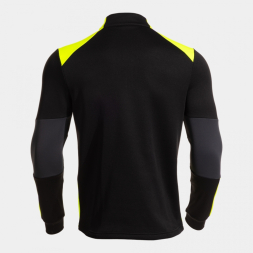 SUDADERA DANUBIO NEGRO AMARILLO FLUOR