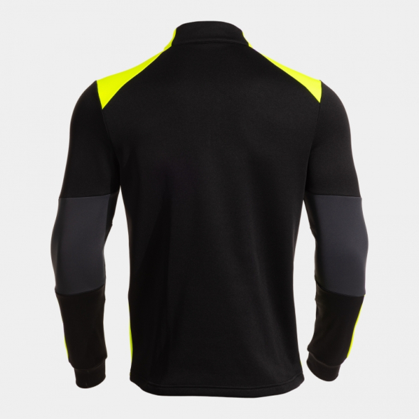 SUDADERA DANUBIO NEGRO AMARILLO FLUOR